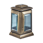 Lámpara de Vela para Monumento de Latón, 25,5 x 16 cm